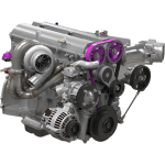 انجین کامل (موتور) تویوتا 2JZ TURBO